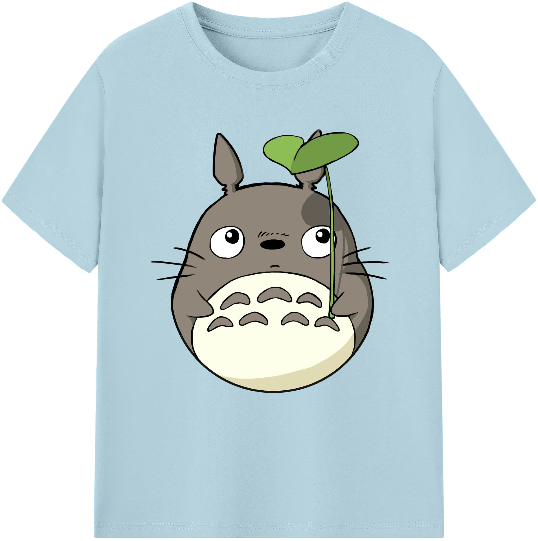 （画像用） となりのトトロ 草壁メイ 草壁サツキ My Neighbor Totoro Satsuki Kusakabe Mei Kusakabe 綿100％半袖Tシャツ（フロントプリント）